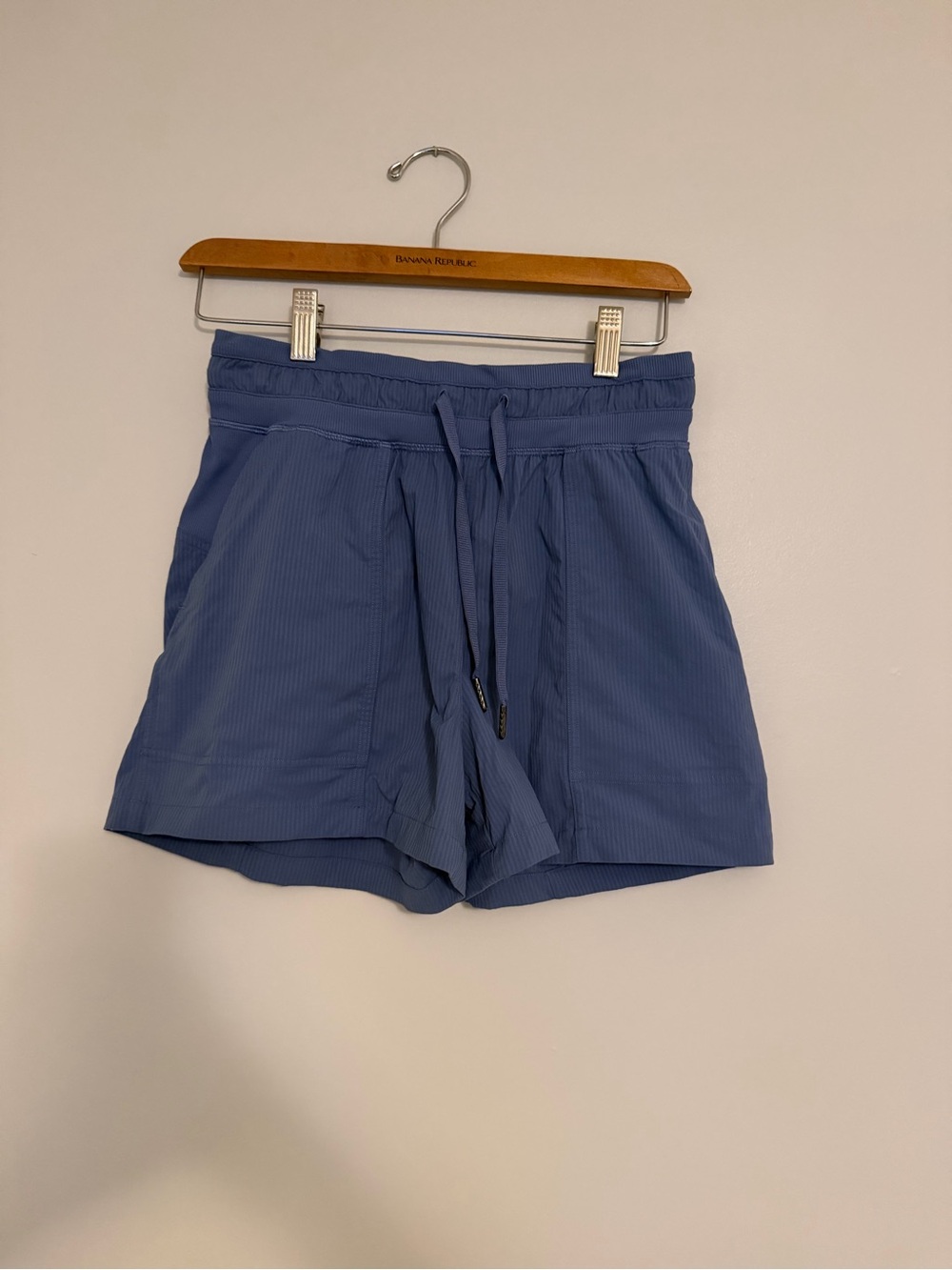 lululemon athletica Periwinkle Drawstring Athletic Shorts